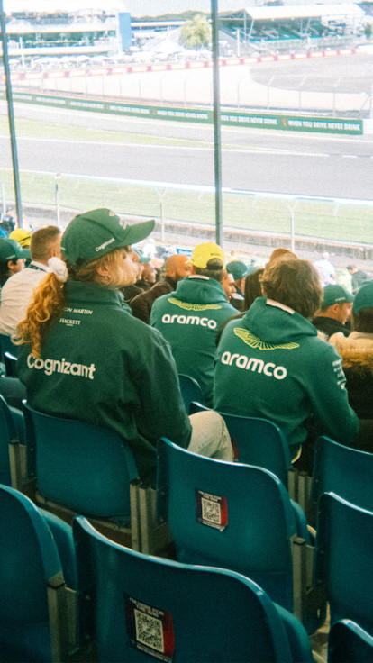 Silverstone race page track insights portrait