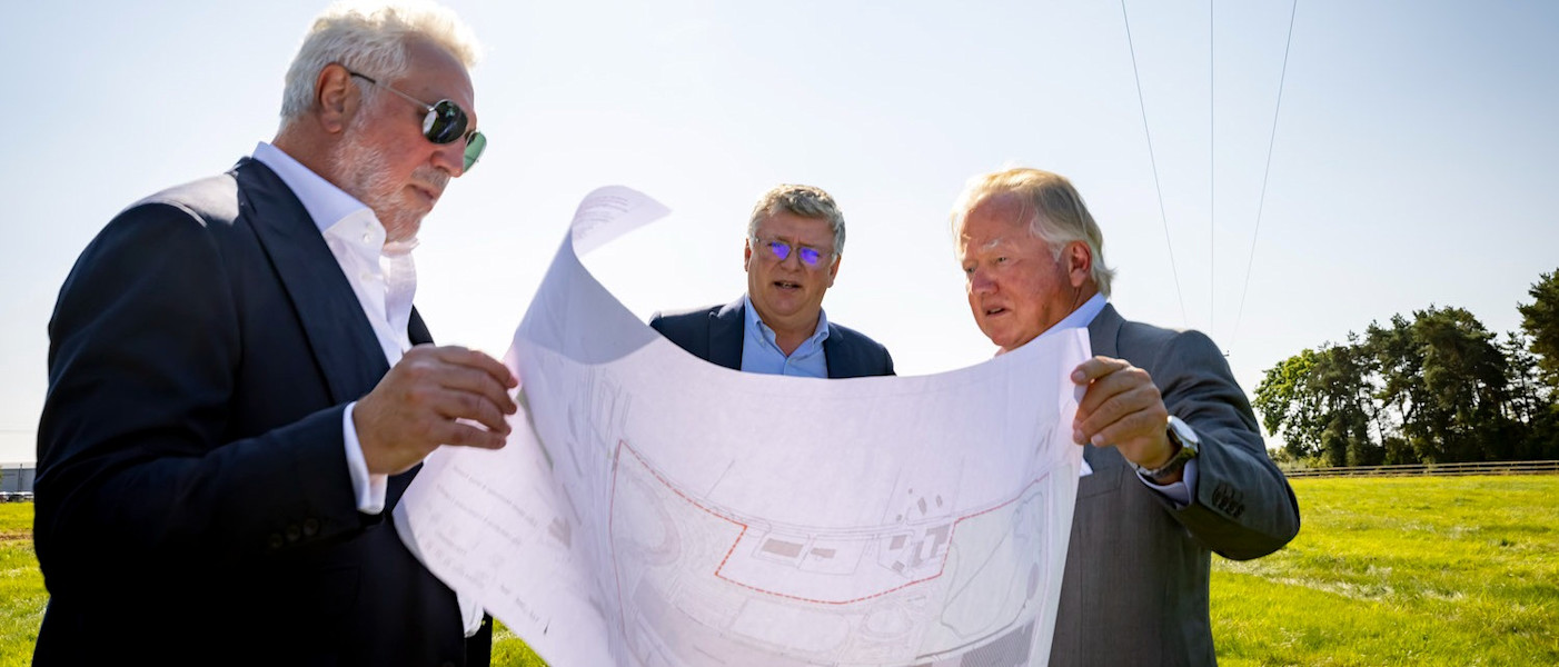 Aston Martin Cognizant Formula One™ Team factory groundbreaking