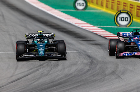 Sebastian put in a strong defensive effort in an enthralling duel with Fernando Alonso