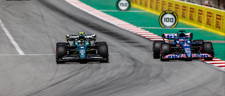 Sebastian put in a strong defensive effort in an enthralling duel with Fernando Alonso