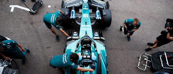 Lance's team worked tirelessly and efficiently to repair his car for qualifying after an incident in FP3