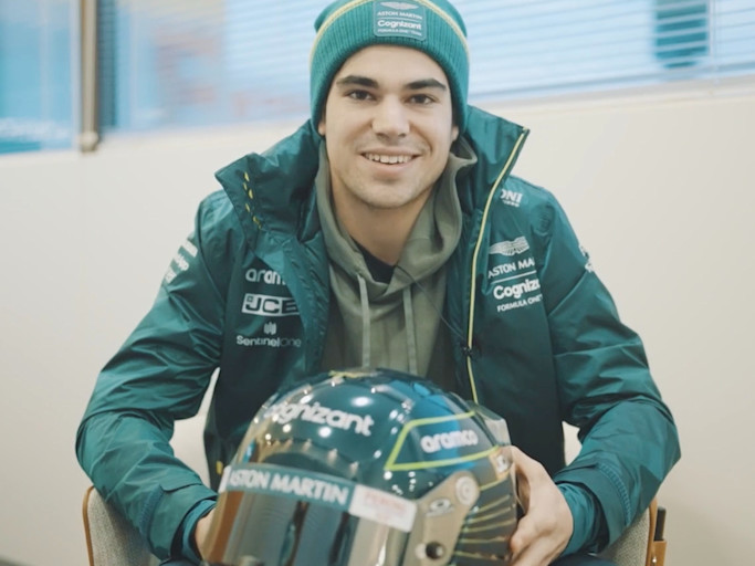 Lance reveals 2022 crash helmet