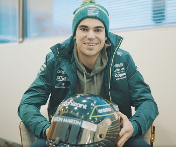 Lance reveals 2022 crash helmet