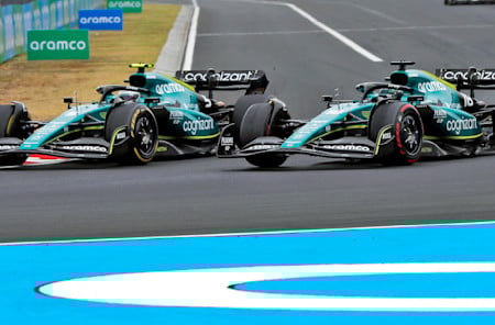 Lance was Sebastian's team-mate throughout his stint at AMF1 and the pair raced wheel-to-wheel on plenty of occasions.
