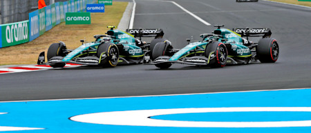 Lance was Sebastian's team-mate throughout his stint at AMF1 and the pair raced wheel-to-wheel on plenty of occasions.