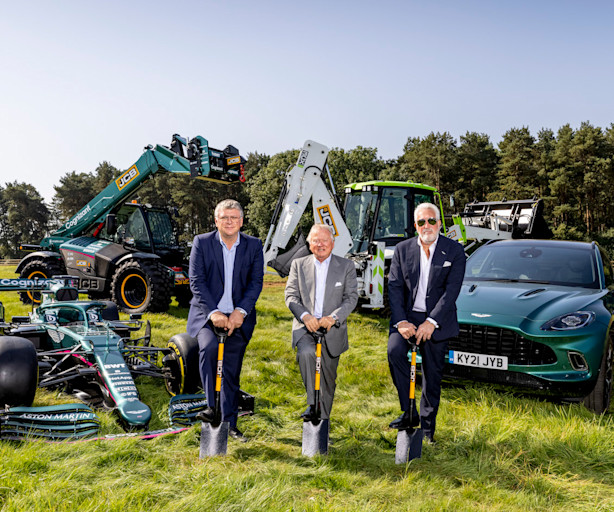 Breaking ground