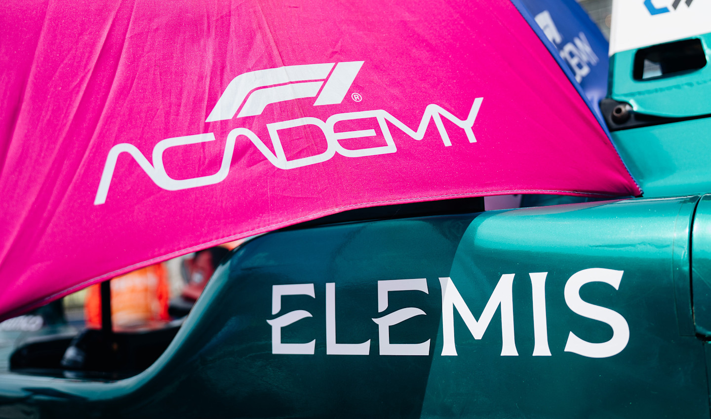 F1 ACADEMY calendar desktop homepage hero