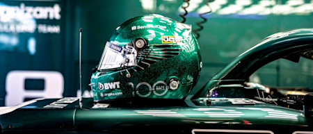 Lance celebrated his 100th Grand Prix with a special-edition crash helmet designed by Mark Antar