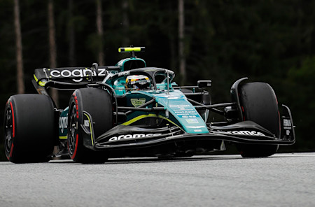 Sebastian put in 29 laps in FP1 - the only session before qualifying.