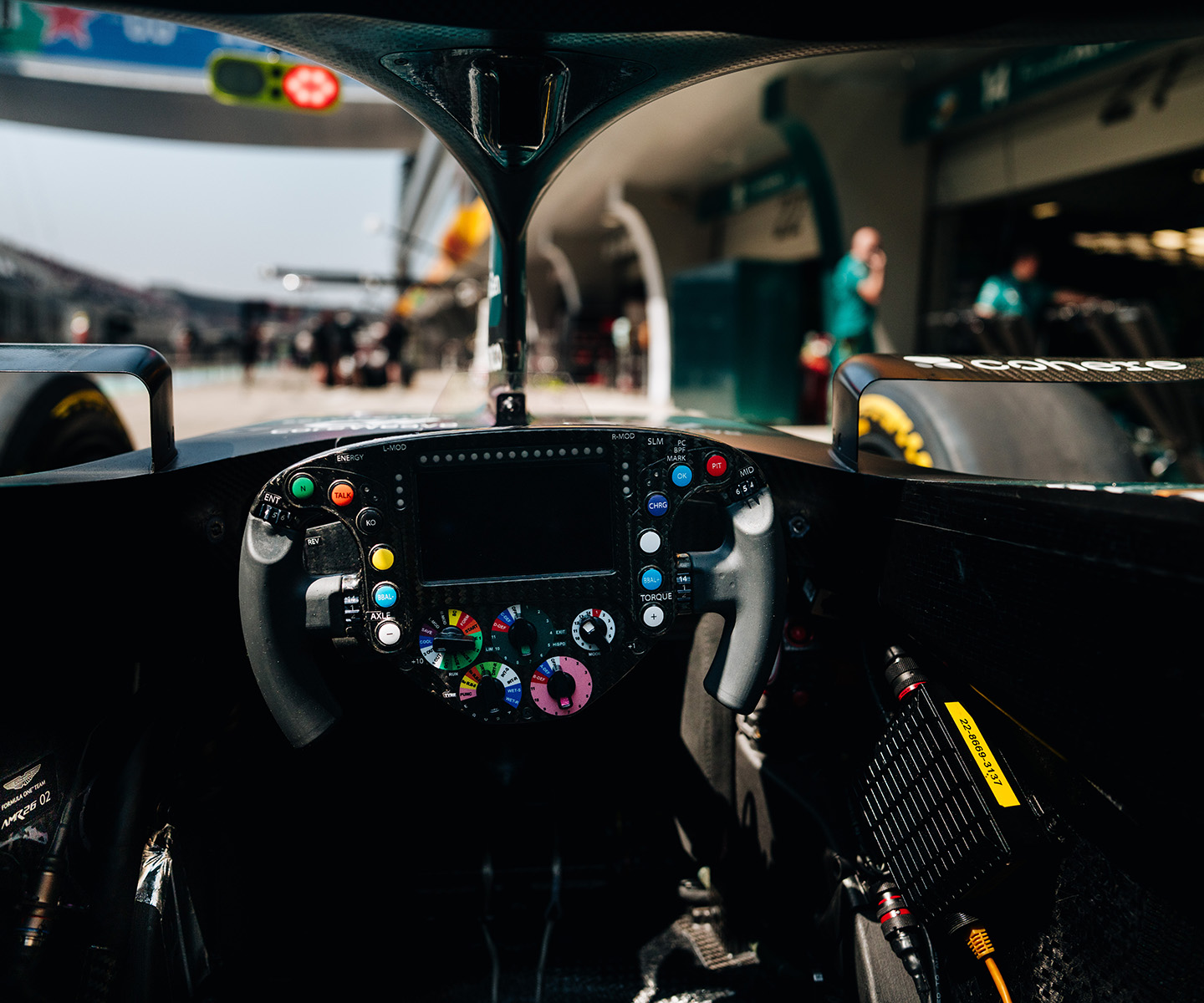 Inside the cockpit: The tools of Formula One's new era - Aston
