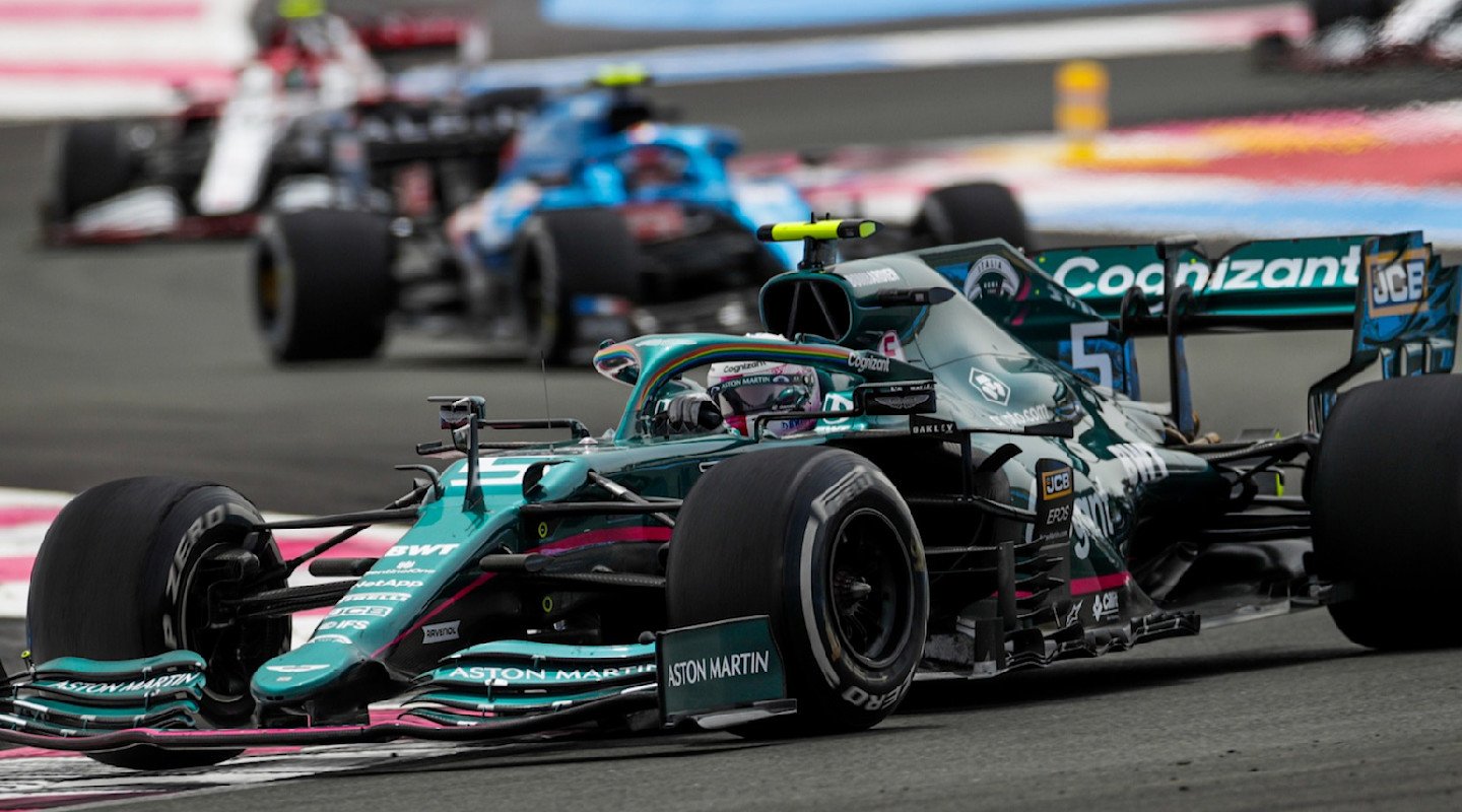 Sebastian Vettel, 2021 French Grand Prix
