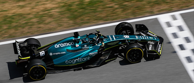 The team completed over 100 laps of the Barcelona circuit on Friday