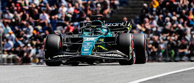 Qualifying proved to be challenging. Lance finished in 17th position.