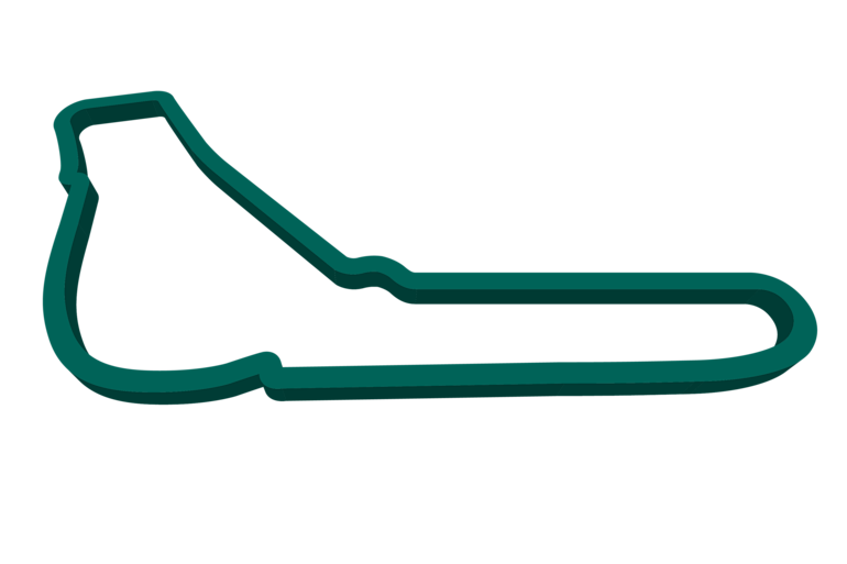 2021 Italian GP track map