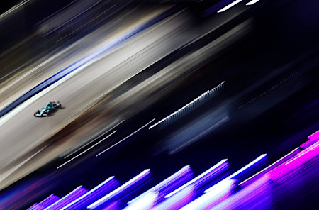 Under the lights on the fastest street circuit on the calendar