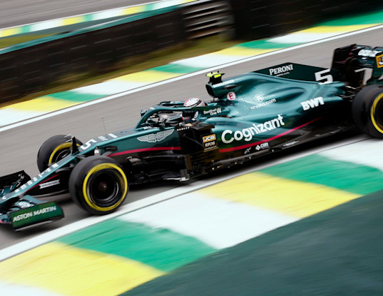 Sebastian Vettel, 2021 Brazilian Grand Prix