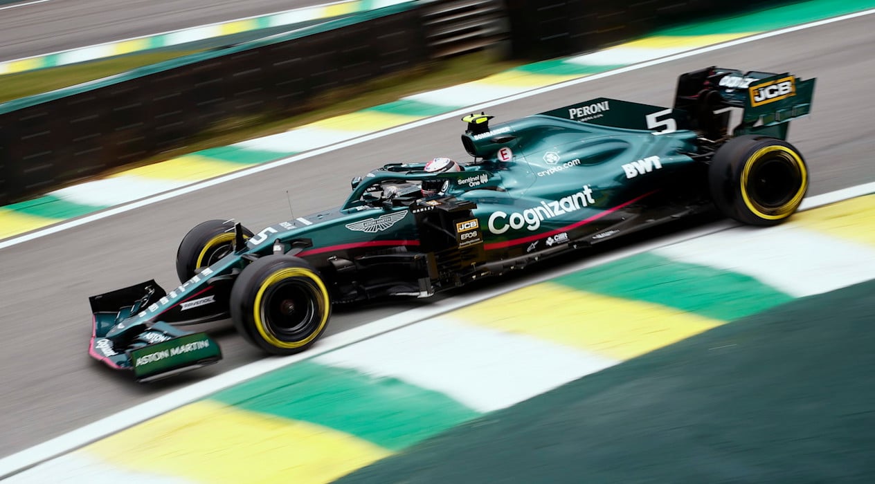 Sebastian Vettel, 2021 Brazilian Grand Prix