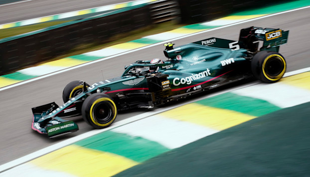 Sebastian Vettel, 2021 Brazilian Grand Prix