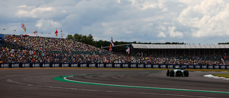 400,000 fans attended the British GP over the three days