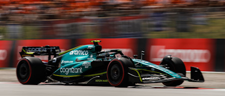 Sebastian ran the longest first stint of any driver in a bid to make the overcut work