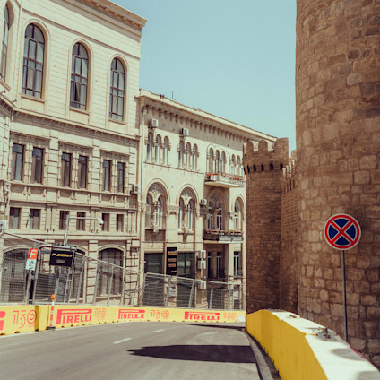 Baku GP race