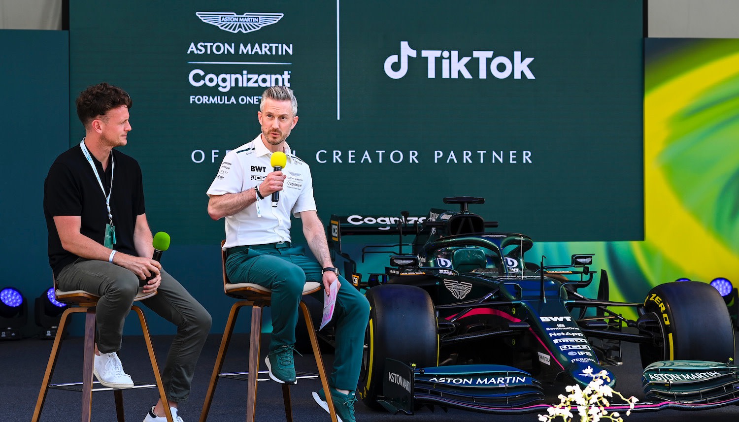 Reggie Yates talks fandom and culture with AMCF1's Rob Bloom and TikTok ...