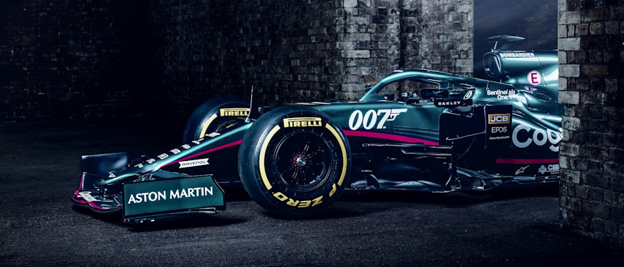 Making an entrance: The 007 AMR21