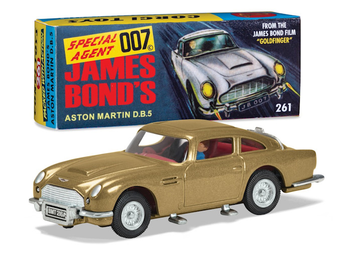 Aston Martin DB5 Corgi replica