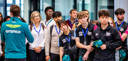 The students also got the chance to tour our Technology Campus. 