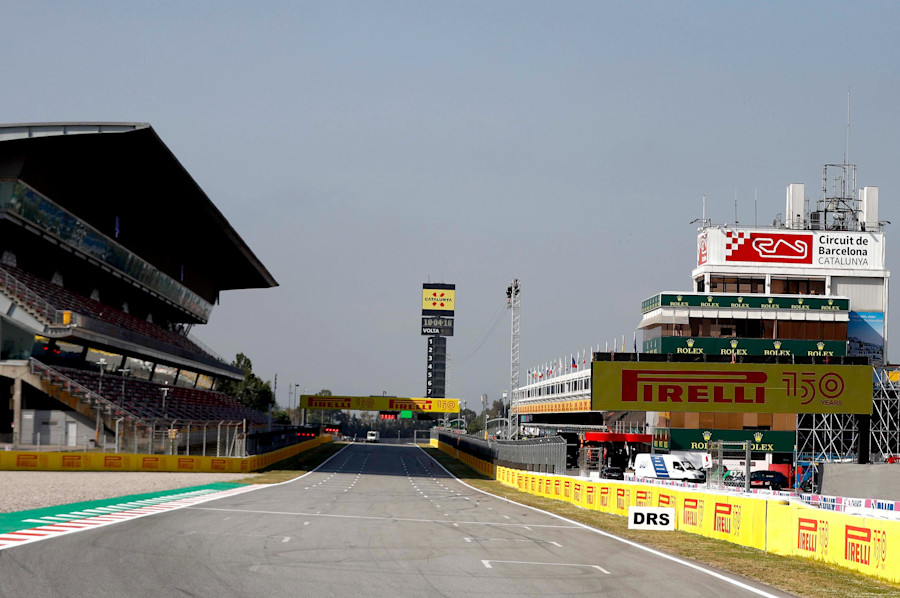 Arriving in Barcelona to begin the Spanish Grand Prix weekend