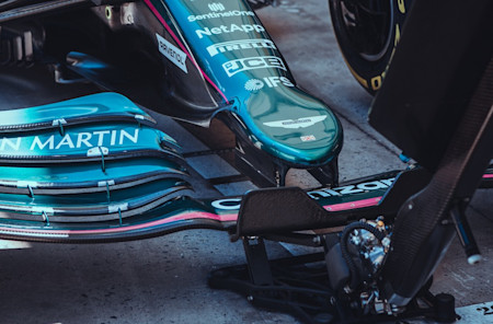 Giving the AMR21 a lift