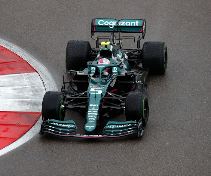 Sebastian Vettel, 2021 Russian Grand Prix