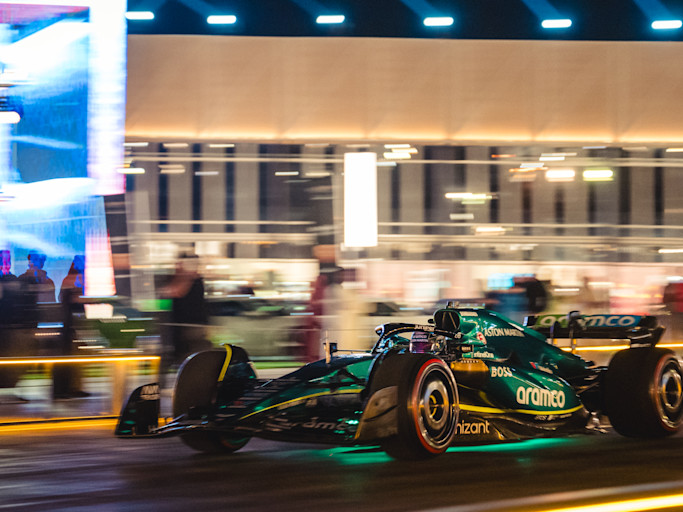 Jessica demo run Riyadh auto show