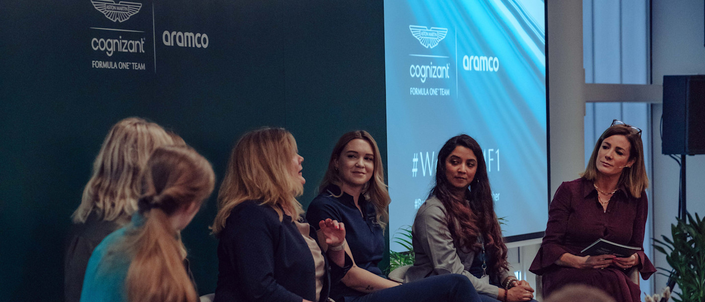The panel share their experiences 