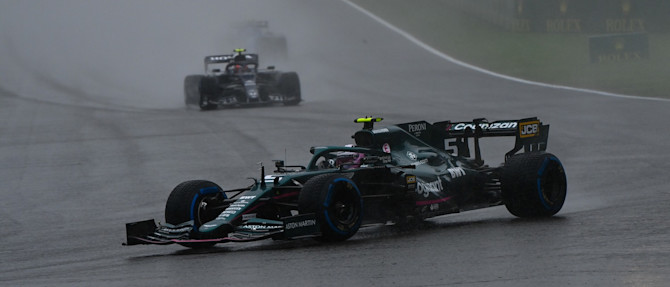 Sebastian started and finished the race in fifth