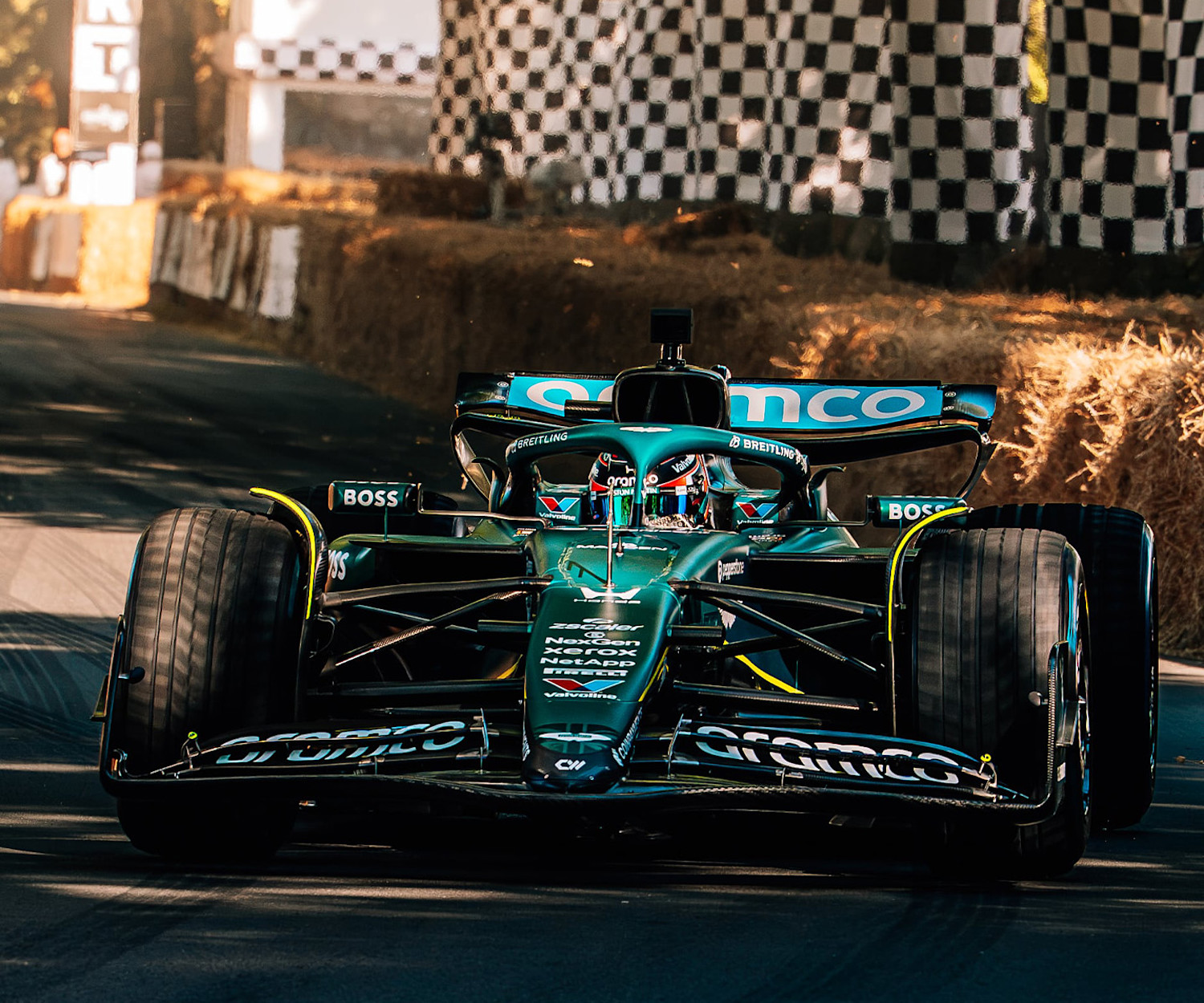Aston Martin Aramco Makes Goodwood Festival of Speed Debut With AMR25