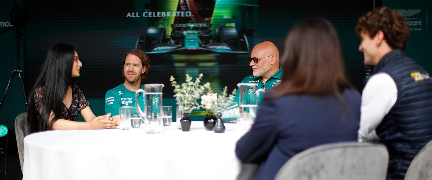 Sebastian Vettel joins roundtable discussion on diversity and inclusion in F1