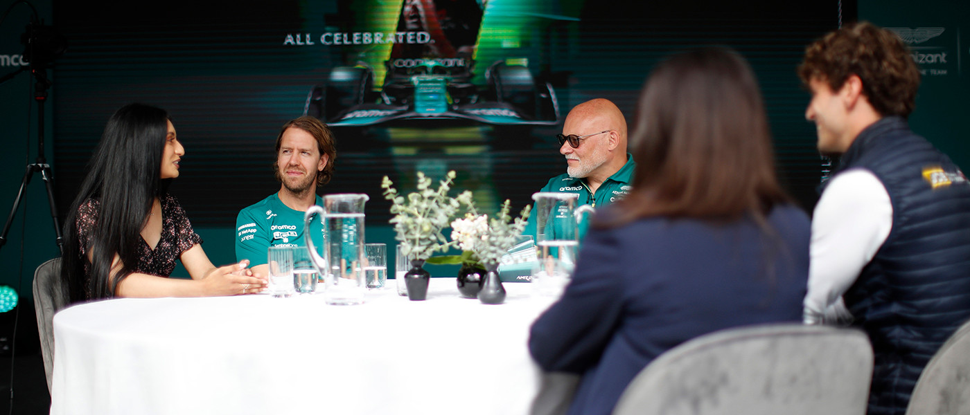 Sebastian Vettel joins roundtable discussion on diversity and inclusion in F1
