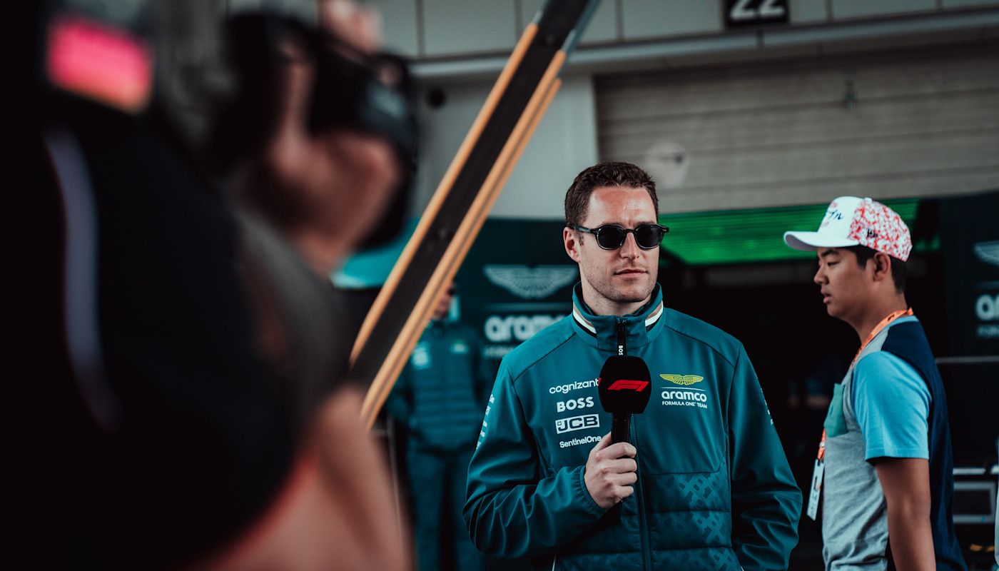 Stoffel completes F1 media duties