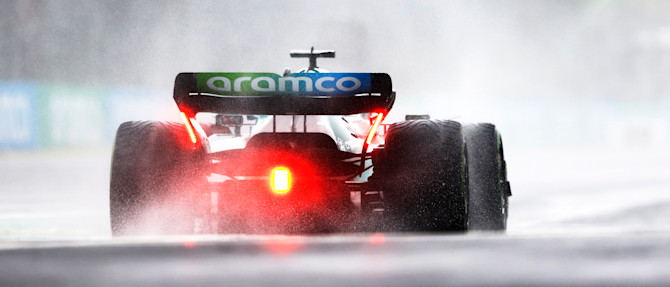 Lance set his fastest FP3 time on the Intermediate tyre. The track dried out for qualifying.