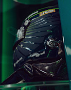 Lance Stroll 2022 crash helmet