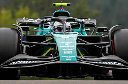 Sebastian completed plenty of laps on Friday, and was eyeing a good grid spot for the race.