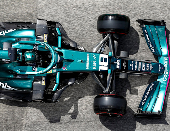 Lance Stroll Emilia Romagna Grand Prix Friday