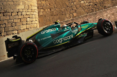 Surviving the tricky city circuit, Sebastian qualifies in ninth position