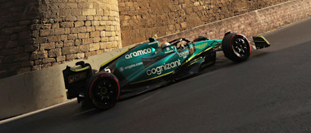 Surviving the tricky city circuit, Sebastian qualifies in ninth position