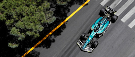 Clear weather for Friday's practice helped Lance on track and he finished with a time of 1.14.623