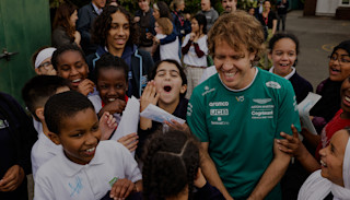 INSIDER: Sebastian Vettel Makes his Mark in London