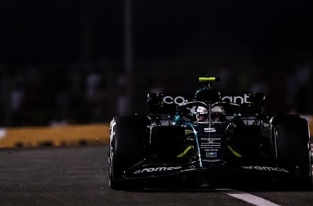 Sebastian caught Ricciardo, but ultimately ran out of laps to pull off an overtake and crossed the line 0.630s behind the Aussie. He scored one point, just as he did in his first Grand Prix.