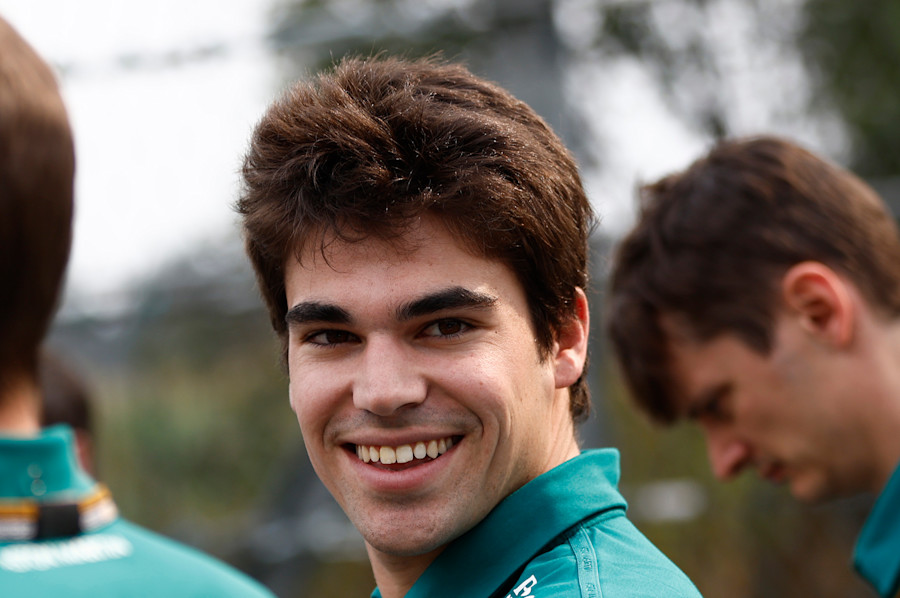 Lance was raring to get going in Mexico City on a weekend where he celebrated his 24th birthday.
