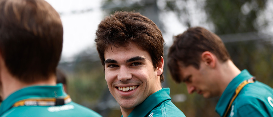 Lance was raring to get going in Mexico City on a weekend where he celebrated his 24th birthday.